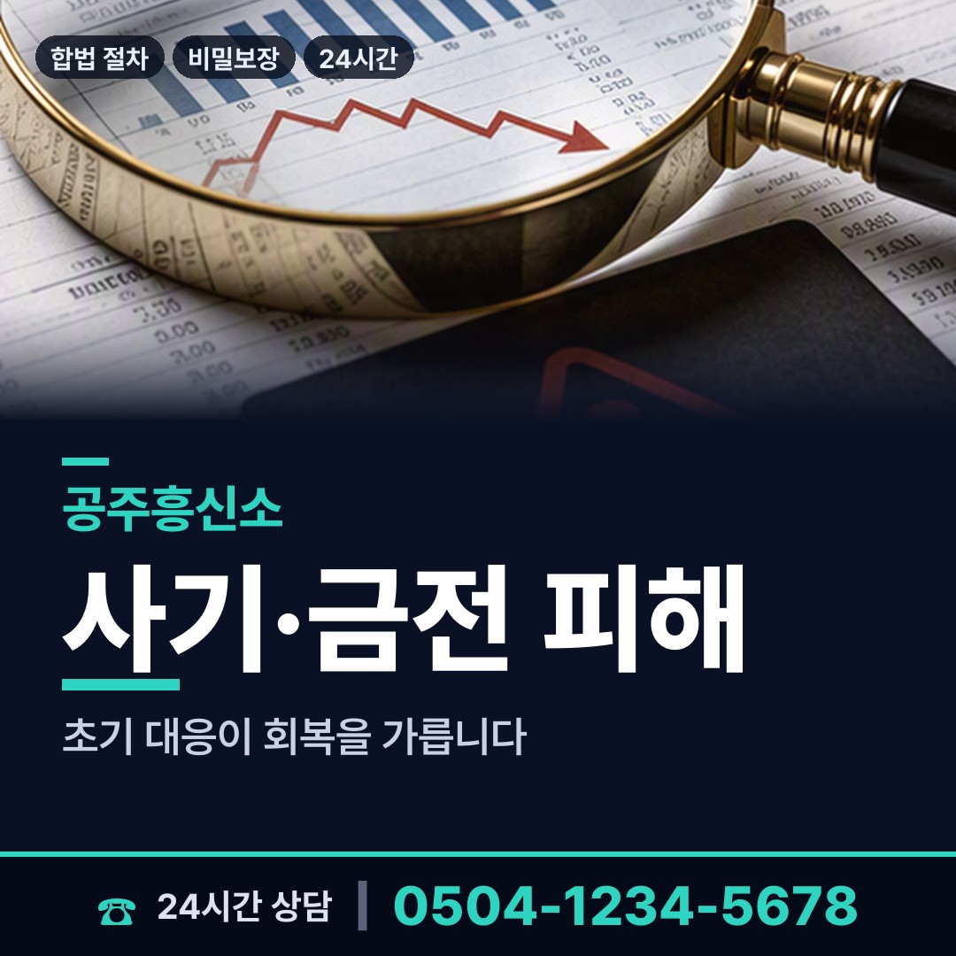 공주 금학동 외도상대신원 상담 안내